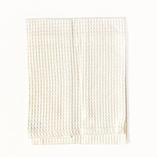 Green Cotton Waffle Hand Towel