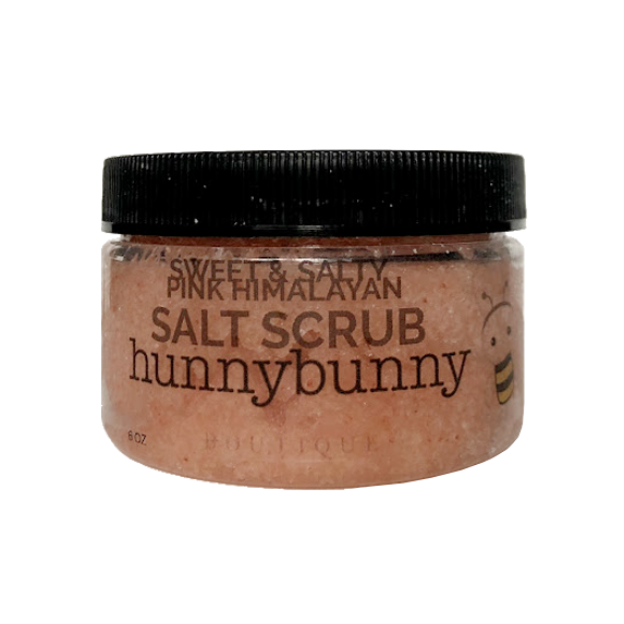 hunnybunny Sweet & Salty Pink Himalayan Salt Scrub