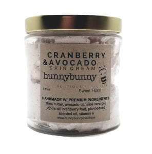 hunnybunny Cranberry & Avocado Skin Cream