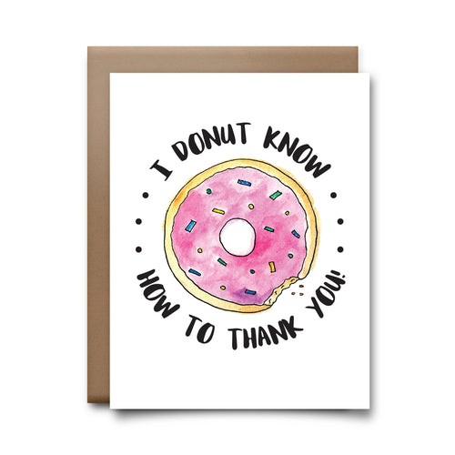 TOWNE9 Donut Card