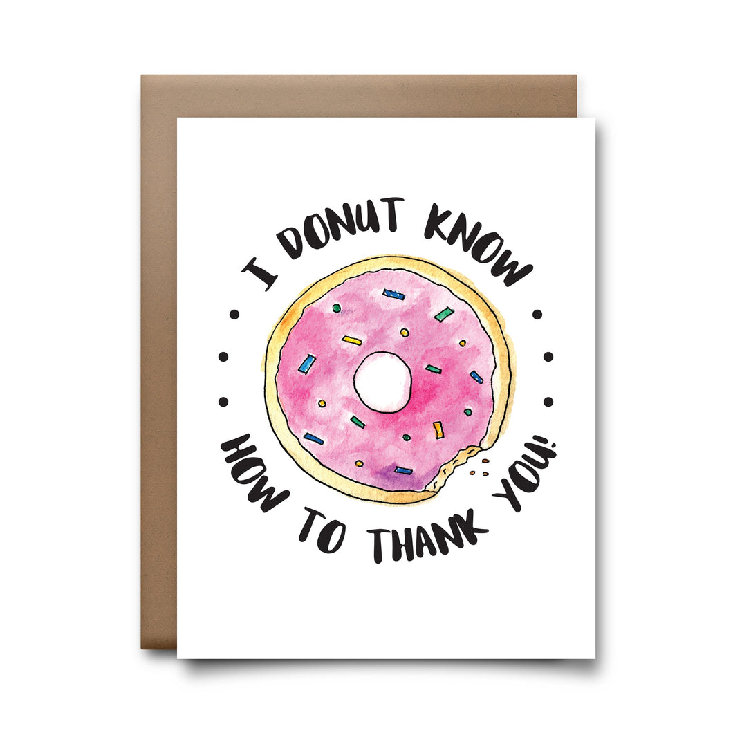 TOWNE9 Donut Card
